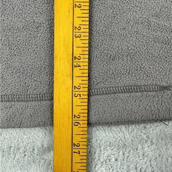 Patagonia Men's Micro D Fleece Pullover Grey Half Zip Sweater Size Medium - Picture 8 of 16